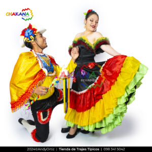 Traje Típico Colombiano - Carnaval de Barranquilla