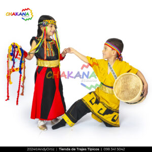 Traje Típico de Wawa Tushuy Taki (Niños)